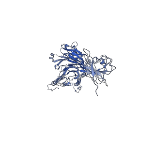 20875_6v8i_BI_v1-1
Composite atomic model of the Staphylococcus aureus phage 80alpha baseplate