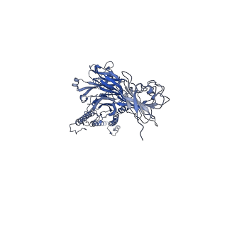 20876_6v8i_BI_v1-0
Composite atomic model of the Staphylococcus aureus phage 80alpha baseplate