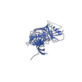 21111_6v8x_E_v1-1
VRC01 Bound BG505 F14 HIV-1 SOSIP Envelope Trimer Structure