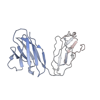 21111_6v8x_H_v1-1
VRC01 Bound BG505 F14 HIV-1 SOSIP Envelope Trimer Structure