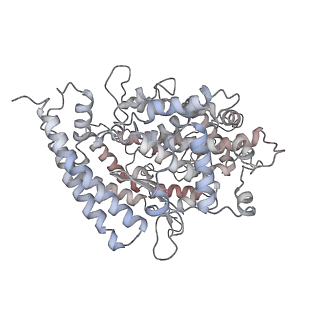 31788_7v83_D_v1-0
Cryo-EM structure of SARS-CoV-2 S-Gamma variant (P.1) in complex with Angiotensin-converting enzyme 2 (ACE2) ectodomain, three ACE2-bound form conformation 2