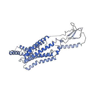 21147_6vcb_R_v1-2
Cryo-EM structure of the Glucagon-like peptide-1 receptor in complex with G protein, GLP-1 peptide and a positive allosteric modulator