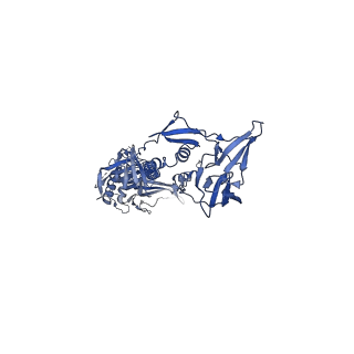 21247_6vn1_B_v1-1
A 2.8 Angstrom Cryo-EM Structure of a Glycoprotein B-Neutralizing Antibody Complex Reveals a Critical Domain for Herpesvirus Fusion Initiation