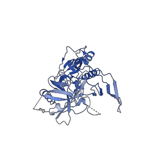 8713_5vn3_G_v1-4
Cryo-EM model of B41 SOSIP.664 in complex with soluble CD4 (D1-D2) and fragment antigen binding variable domain of 17b