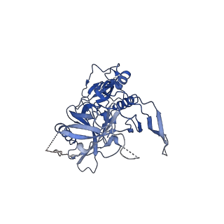 8713_5vn3_G_v2-0
Cryo-EM model of B41 SOSIP.664 in complex with soluble CD4 (D1-D2) and fragment antigen binding variable domain of 17b