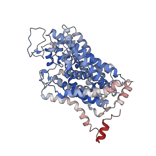 21368_6vrh_A_v1-2
Cryo-EM structure of the wild-type human serotonin transporter complexed with paroxetine and 8B6 Fab