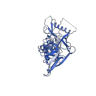 21372_6vrw_G_v1-1
Cryo-EM structure of stabilized HIV-1 Env trimer CAP256.wk34.c80 SOSIP.RnS2