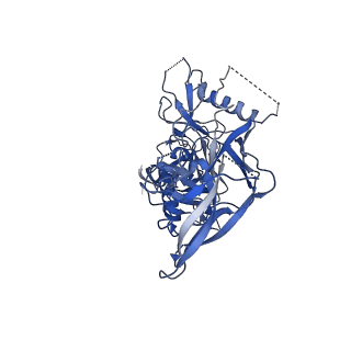 21372_6vrw_G_v2-1
Cryo-EM structure of stabilized HIV-1 Env trimer CAP256.wk34.c80 SOSIP.RnS2