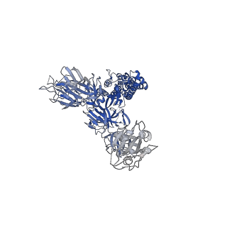 21375_6vsb_A_v1-4
Prefusion 2019-nCoV spike glycoprotein with a single receptor-binding domain up