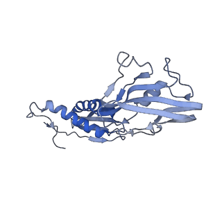 21408_6vvz_B_v1-3
Mycobacterium tuberculosis RNAP S456L mutant transcription initiation intermediate structure with Sorangicin