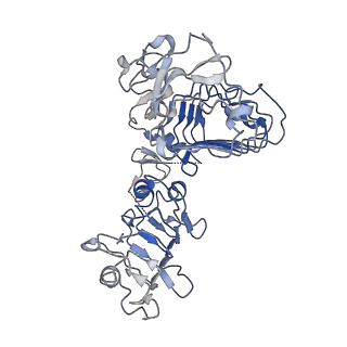 21415_6vwg_A_v1-3
Head region of the open conformation of the human type 1 insulin-like growth factor receptor ectodomain in complex with human insulin-like growth factor II.