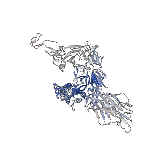 32174_7vxb_A_v1-1
SARS-CoV-2 Kappa variant spike protein in C2b state
