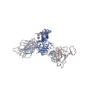 32174_7vxb_B_v1-1
SARS-CoV-2 Kappa variant spike protein in C2b state