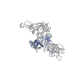 32176_7vxd_B_v1-1
SARS-CoV-2 spike protein in complex with ACE2, Beta variant, C1 state