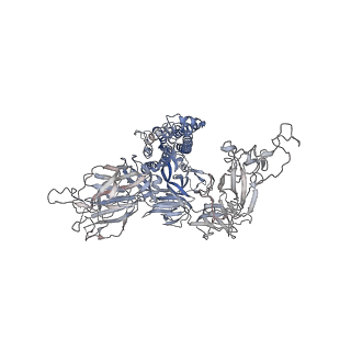 32176_7vxd_D_v1-1
SARS-CoV-2 spike protein in complex with ACE2, Beta variant, C1 state