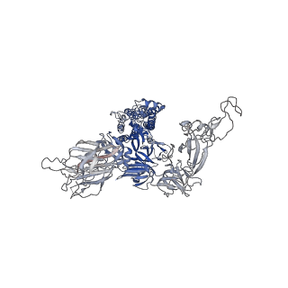 32182_7vxk_D_v1-1
SARS-CoV-2 spike protein in complex with ACE2, Beta variant, C2A state