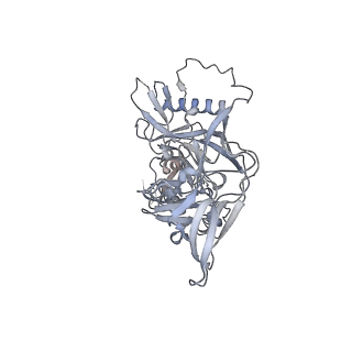 21456_6vy2_C_v2-0
Cryo-EM structure of M1214_N1 Fab in complex with CH505 TF chimeric SOSIP.664 Env trimer