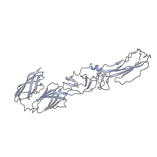 21532_6w2u_B_v1-2
Mayaro Virus glycoprotein E1 ectodomain and glycoportien E2 ectodomain asymmetric unit