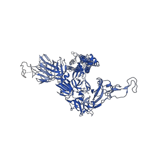 32421_7wcd_J_v1-1
Cryo EM structure of SARS-CoV-2 spike in complex with TAU-2212 mAbs in conformation 4
