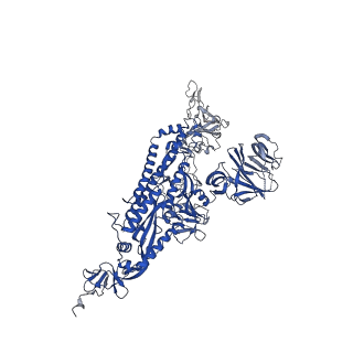 32422_7wch_G_v1-0
CryoEM structure of the SARS-CoV-2 S6P(B.1.617.2) in complex with SWA9 Fab