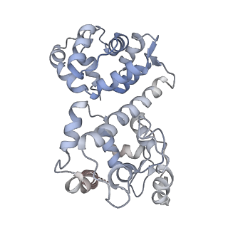 21643_6wdo_R_v1-1
Cryo-EM structure of mitochondrial calcium uniporter holocomplex in high Ca2+