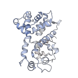 21643_6wdo_S_v1-2
Cryo-EM structure of mitochondrial calcium uniporter holocomplex in high Ca2+