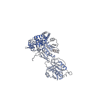 21673_6whr_D_v1-0
GluN1b-GluN2B NMDA receptor in non-active 2 conformation at 4 angstrom resolution