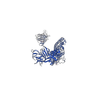 32503_7whk_A_v1-0
The state 3 complex structure of Omicron spike with Bn03 (2-up RBD, 5 nanobodies)