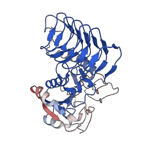 32511_7wht_A_v1-0
Cryo-EM Structure of Leishmanial GDP-mannose pyrophosphorylase in complex with GDP-Mannose