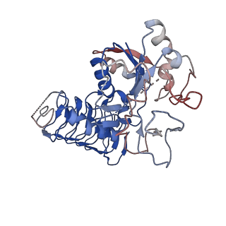 32511_7wht_F_v1-0
Cryo-EM Structure of Leishmanial GDP-mannose pyrophosphorylase in complex with GDP-Mannose