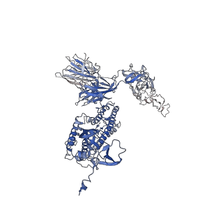 32552_7wjy_G_v1-1
Omicron spike trimer with 6m6 antibody