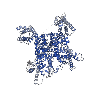 32586_7wlk_A_v1-1
CryoEM structure of human low-voltage activated T-type calcium channel Cav3.3 in complex with Otilonium Bromide(OB)