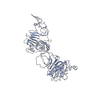 32690_7wps_E_v1-1
Cryo-EM structure of VWF D'D3 dimer complexed with D1D2 at 4.3 angstron resolution (7 units)