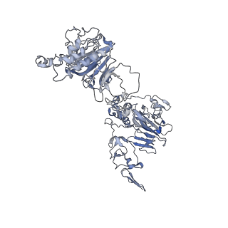 32690_7wps_Q_v1-1
Cryo-EM structure of VWF D'D3 dimer complexed with D1D2 at 4.3 angstron resolution (7 units)