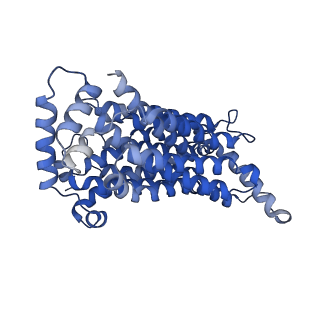 32760_7wsm_A_v1-1
Cryo-EM structure of human glucose transporter GLUT4 bound to cytochalasin B in lipid nanodiscs