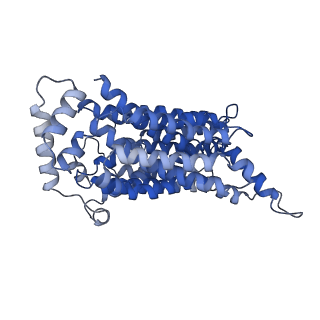 32761_7wsn_A_v1-1
Cryo-EM structure of human glucose transporter GLUT4 bound to cytochalasin B in detergent micelles