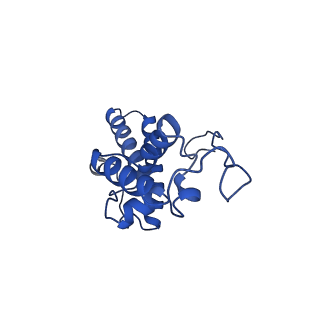 32792_7wtn_SN_v1-2
Cryo-EM structure of a yeast pre-40S ribosomal subunit - State Tsr1-1 (with Rps2)