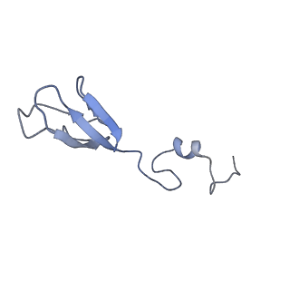32795_7wtq_Sb_v1-2
Cryo-EM structure of a yeast pre-40S ribosomal subunit - State Tsr1-2 (without Rps2)