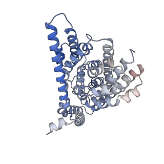 21990_6x16_A_v1-1
Inward-facing state of the glutamate transporter homologue GltPh in complex with TBOA