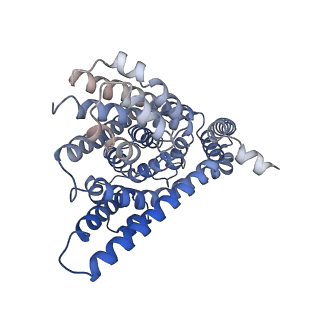 21990_6x16_C_v1-1
Inward-facing state of the glutamate transporter homologue GltPh in complex with TBOA