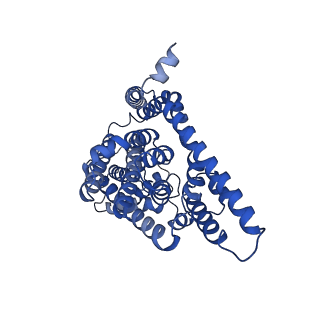 21991_6x17_A_v1-1
Outward-facing state of the glutamate transporter homologue GltPh in complex with TBOA