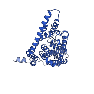 21991_6x17_C_v1-1
Outward-facing state of the glutamate transporter homologue GltPh in complex with TBOA