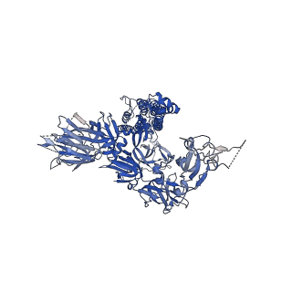 22001_6x2c_B_v2-0
SARS-CoV-2 u1S2q All Down RBD State Spike Protein Trimer