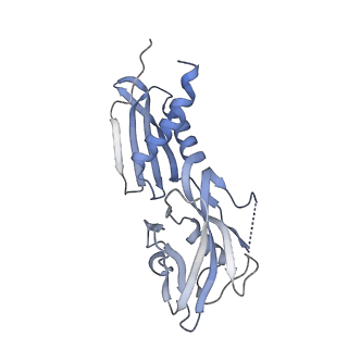 22006_6x2f_H_v1-0
Mfd-bound E.coli RNA polymerase elongation complex - L2 state