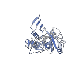 22048_6x5b_A_v1-1
Symmetric model of CD4- and 17-bound B41 HIV-1 Env SOSIP in complex with small molecule GO52