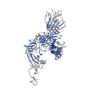 6703_5x58_B_v1-1
Prefusion structure of SARS-CoV spike glycoprotein, conformation 1