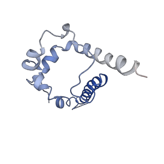 22103_6x97_D_v1-0
Cryo-EM model of HIV-1 Env BG505 SOSIP.664 in complex with rabbit monoclonal antibody 11A fragment antigen binding variable domain