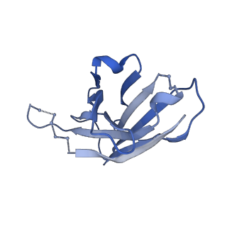 22103_6x97_J_v1-0
Cryo-EM model of HIV-1 Env BG505 SOSIP.664 in complex with rabbit monoclonal antibody 11A fragment antigen binding variable domain
