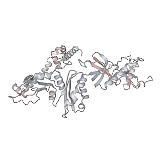 22107_6x9q_AG_v1-2
Cryo-EM structure of an Escherichia coli coupled transcription-translation complex B3 (TTC-B3) containing an mRNA with a 27 nt long spacer, transcription factors NusA and NusG, and fMet-tRNAs at P-site and E-site