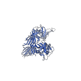 33142_7xdb_A_v1-0
Cryo-EM structure of SARS-CoV-2 Omicron Spike protein in complex with BA7208 fab